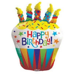 Funny Balloonsusa Happy Birthday Cupcake 1511436 - 36 In