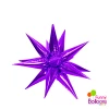 Funny Balloons Usa Exploding Star Balloon Purple 012494 - 26 In