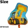 Funny Balloonsusa Excavator 000002 Foil Balloons