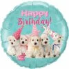 Funny Balloons Usa Foil Balloons Birthday Party Puppies 57620 - 18 In