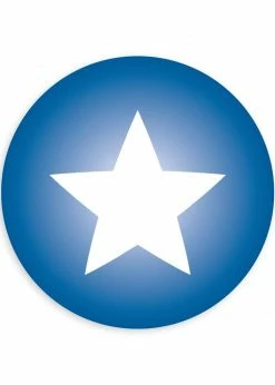 Funny Balloons Usa Latex Balloons AS50: #803 Star 929423