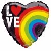 Funny Balloonsusa Love Heart Rainbow 16446 - 18 1 Funny Balloonsusa Love Heart Rainbow 16446 - 18