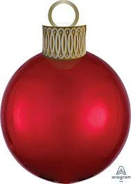 Funny Balloons Usa Orbz Ornament Red Kit 4040401 Foil Balloons