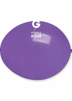 Funny Balloons Usa GL6: #008 Purple 060812 - 6 In