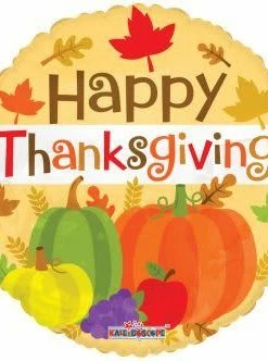 Funny Balloonsusa Foil Balloons Thanksgiving Harvest 88143-18