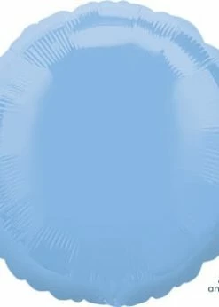 Funny Balloonsusa Pastel Blue Decor Round 23005 Foil Balloons