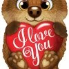 Funny Balloonsusa Foil Balloons I Love You Otter 16249 - 18