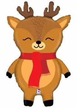 Funny Balloons Usa Foil Balloons Holiday Reindeer 250245 - 29 In