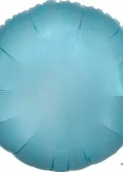 Funny Balloons Usa Foil Balloons Metallic Pearl Pastel Blue 80045