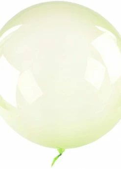 Funny Balloons Usa Crystal Bubble Light Green 924032 - 34 In Bubbles