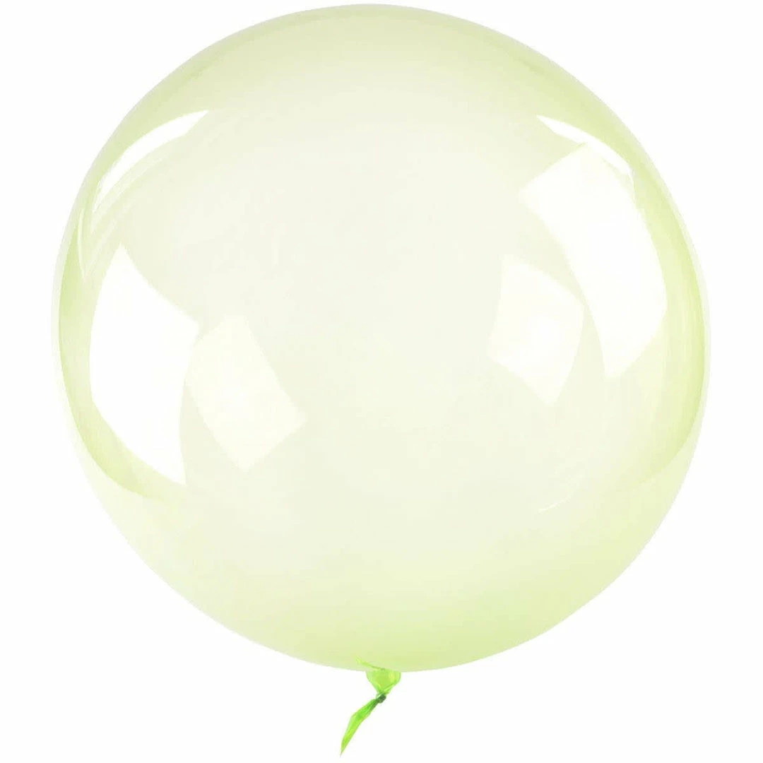 Funny Balloons Usa Crystal Bubble Light Green 924032 - 34 In Bubbles 3 Funny Balloons Usa Crystal Bubble Light Green 924032 - 34 In Bubbles