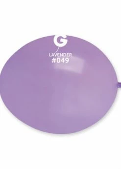 Funny Balloons Usa GL6: #049 Lavender 064919 - 6 In