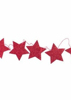 Funny Balloons Usa Accessories 3D Mini Banner Diamond Red Star 97040