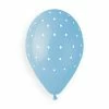 Funny Balloons Usa GS120: #1051 Chic Dots Baby Blue 940923 Latex Balloons