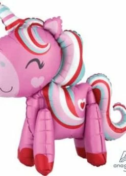 Funny Balloonsusa Unicorn Magical Love Standing 38762 Foil Balloons