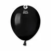 Funny Balloons Usa A50: #014 Black 051414 Standard Color 5 In Latex Balloons