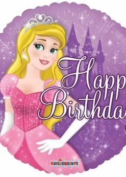 Funny Balloonsusa PR Birthday Princess 19698-18 Foil Balloons