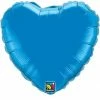 Funny Balloons Usa Mini Sapphire Blue Heart 24129 - 9 In
