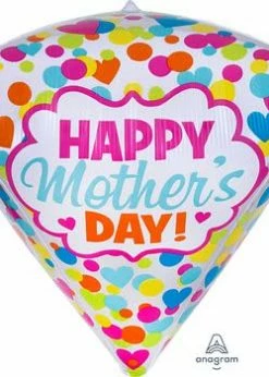 Funny Balloonsusa HMD Dots & Hearts 34868 Foil Balloons