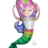 Funny Balloonsusa Iridescent Mermaid 3937701 Foil Balloons