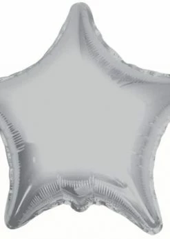 Funny Balloons Usa Mini Silver Star 34013-04F Foil Balloons