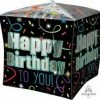 Funny Balloonsusa Foil Balloons Brilliant Birthday Cubez 3253701