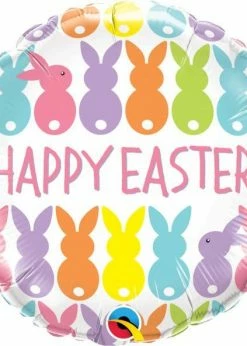 Funny Balloons Usa Foil Balloons Easter Bunny Colors 82199