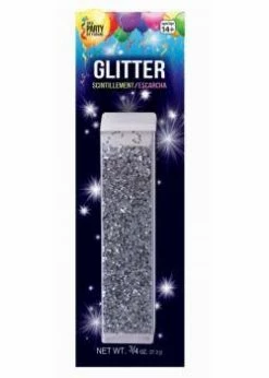 Funny Balloons Usa Accessories Glitter Silver 1510S