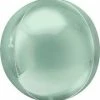 Funny Balloons Usa Orbz Mint Green 4030699