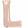 Funny Balloonsusa Rose Gold L Giant Letter 3657501 - 34 In