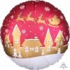 Funny Balloonsusa Satin Santa Village 38311