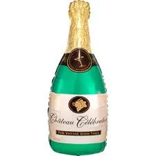Funny Balloonsusa Champagne Bottle 0494901 -36 In